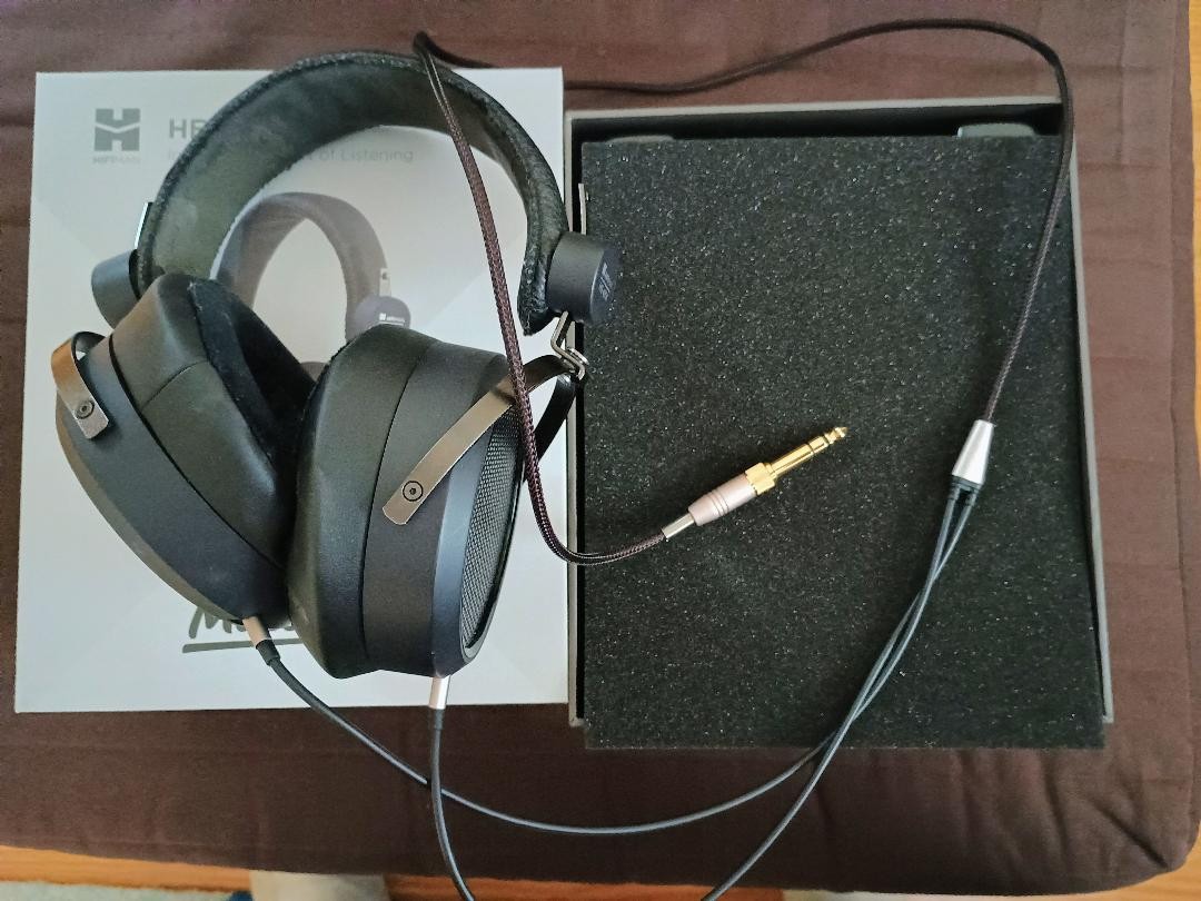 Massdrop x HIFIMAN HE4XX Planar Magnetic Headphones – Black