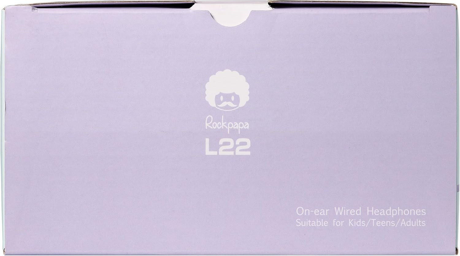 Rockpapa L22 Wired Headphones for Kids Girls Boys Women with Microphone, Foldabl
