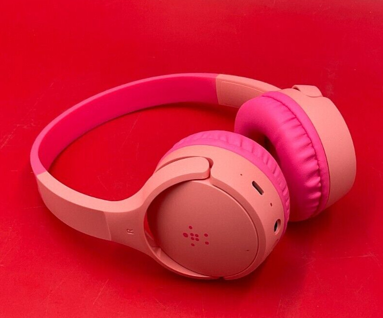 Belkin SoundForm Mini On Ear Headphones pink AUD001BTPK❤️️✅ OPEN BOX!! ❤️️✅