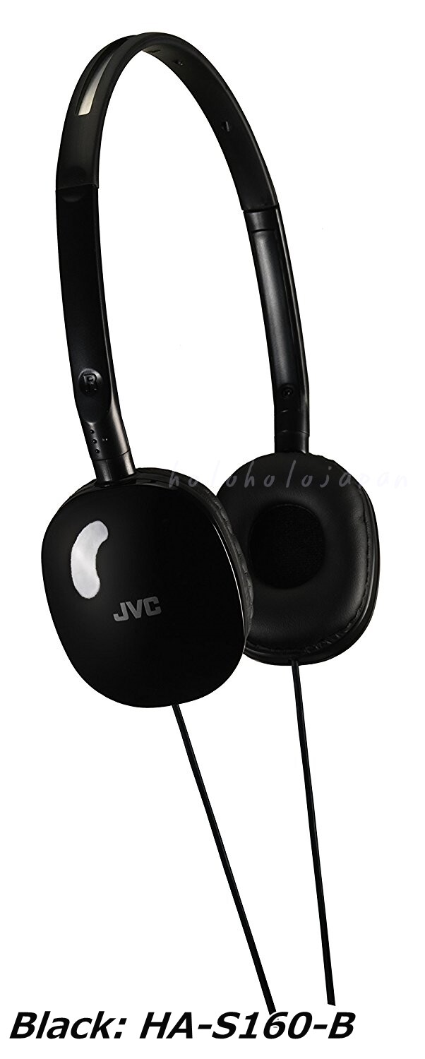 JVC Kenwood HA-S160 HEADPHONES Very light and soft fit NEW Lightweight body 66g