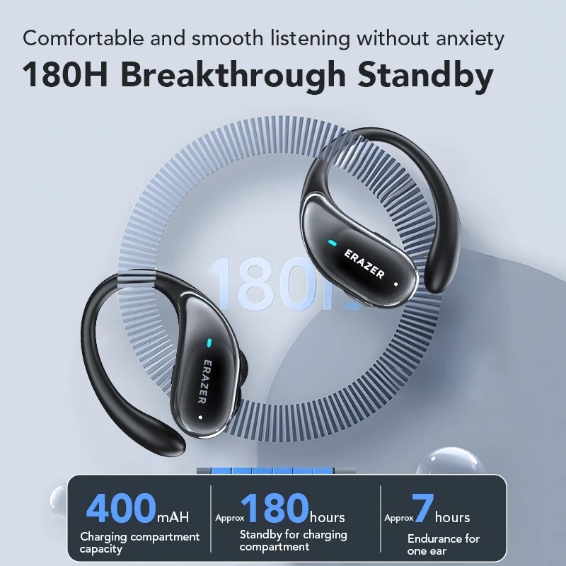 130+ Languages AI Translator Earphones Real Time Translator Headphones Smart Voice
