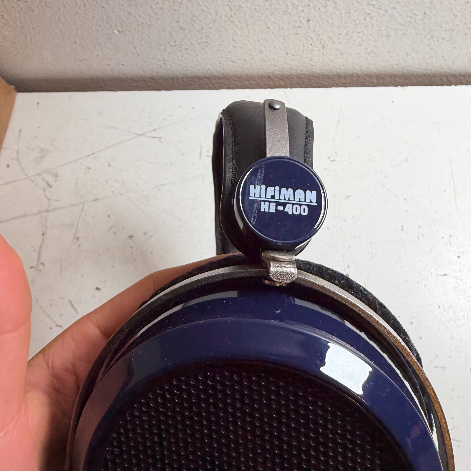 HiFiMAN HE-400 Blue Wired Portable Planar Magnetic Over the Ear Headphones