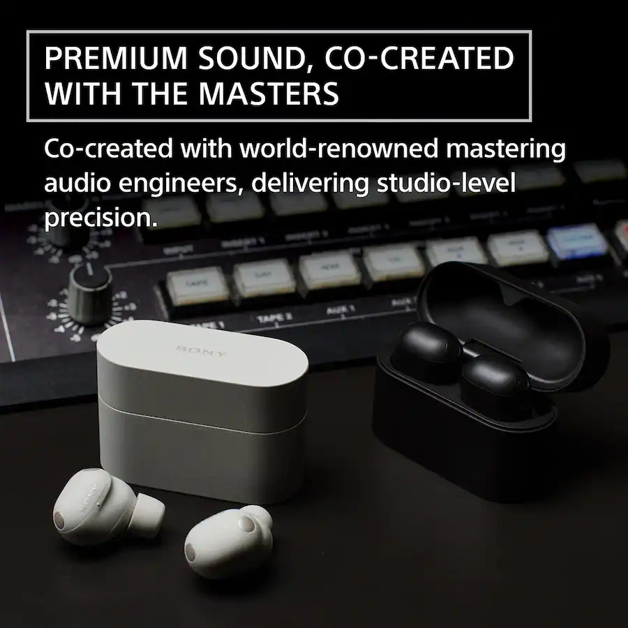 Sony WF-1000XM6 Best Truly Wireless Noise Cancelling Earbuds- SILVER