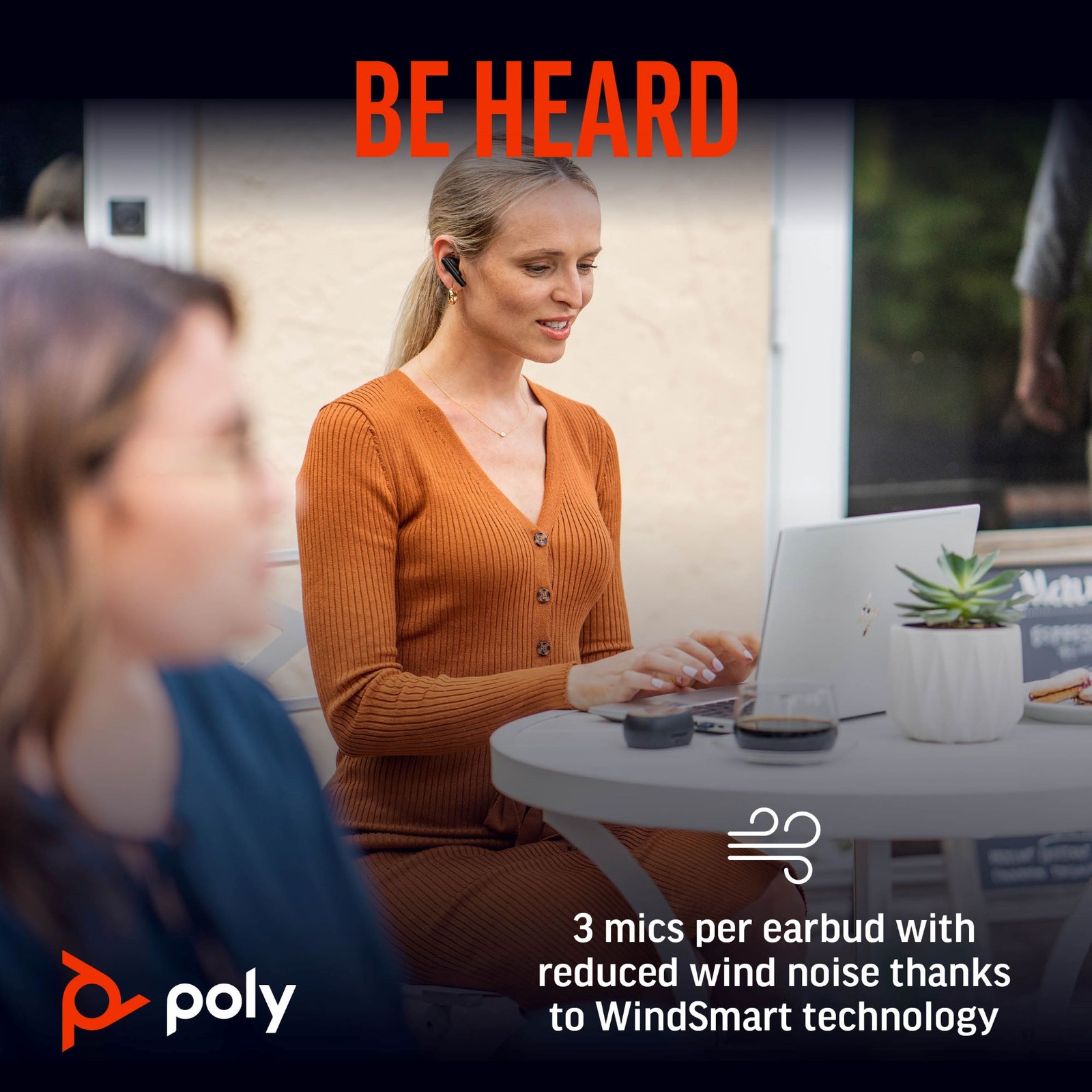 Poly Voyager Free 60+M UC Carbon Black Earbuds +BT700 USB-C Adapter