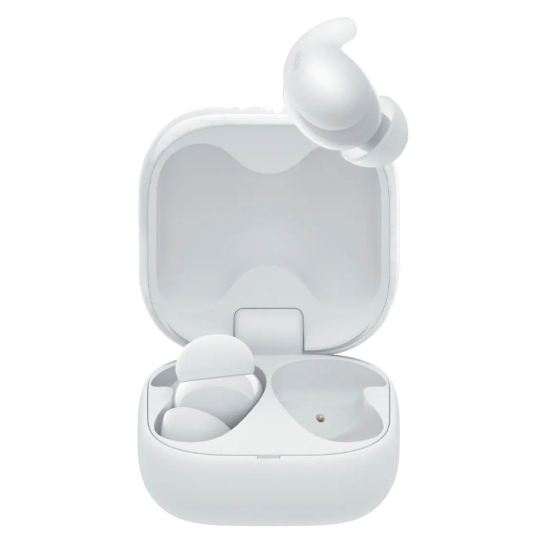 Sony LinkBuds Fit Truly Wireless Noise Canceling Earbuds (White)