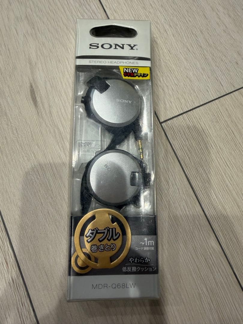 Sony MDR-Q68LW Clip-On Earphones Discontinued Rare For Parts Japan