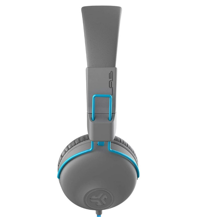 JLAB HASTUDIORGRYBLU4 Audio Studio On-Ear Headphones Blue Gray