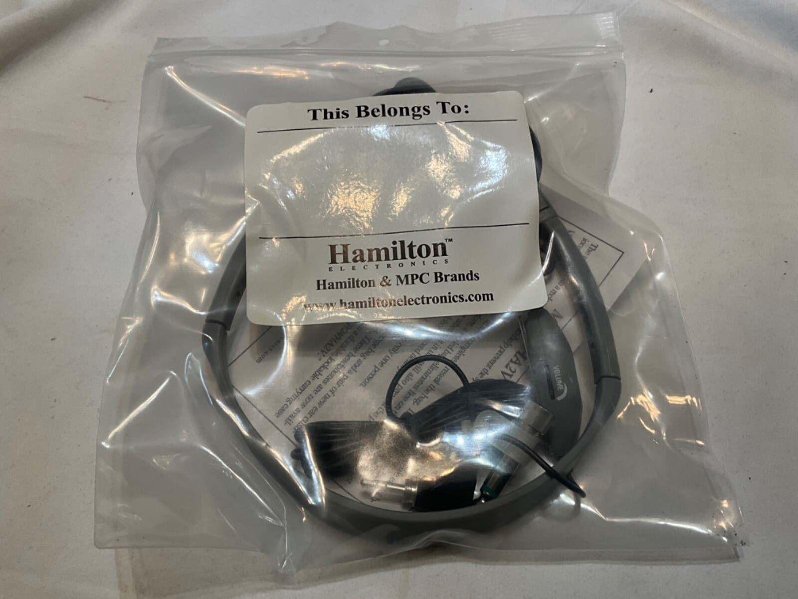 Hamilton Buhl HA2V SchoolMate Personal Stereo/Mono Headphones.