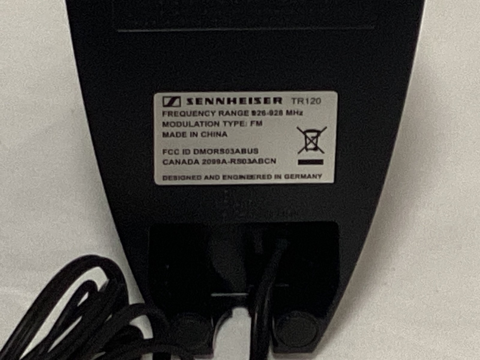 Sennheiser RS 120 Headband Wireless Headphones – Black