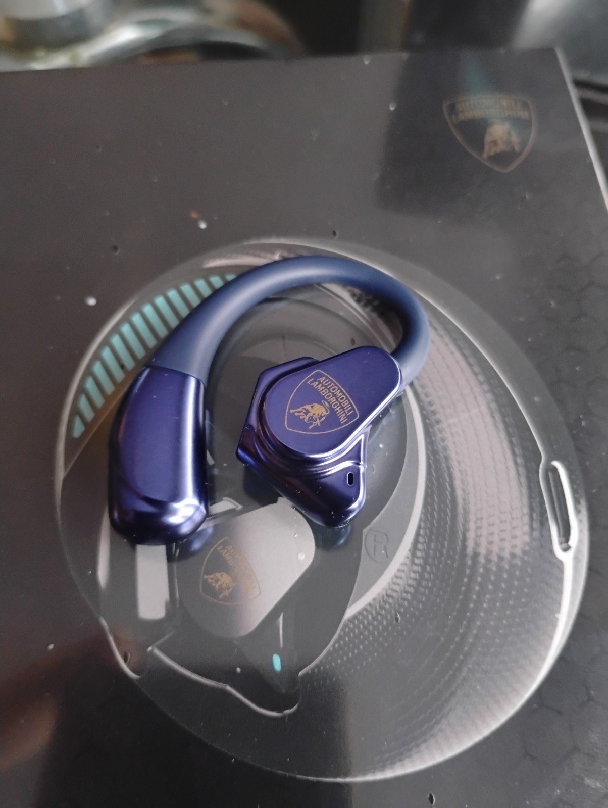 Lamborghini Official Wireless Earbuds | Sport Ear Hook| Vintage|Limited edition