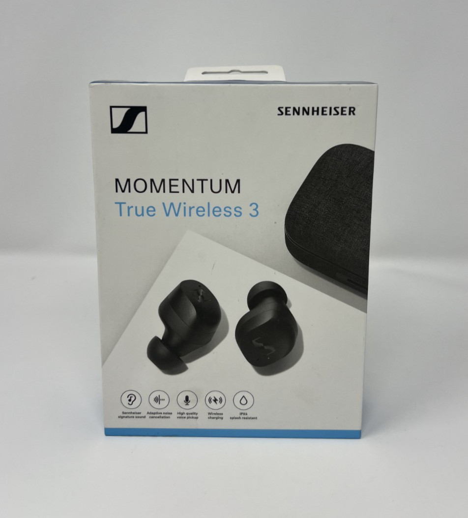 Sennheiser Momentum True Wireless 3 Earbuds w/ANC, Multipoint Connect, Graphite