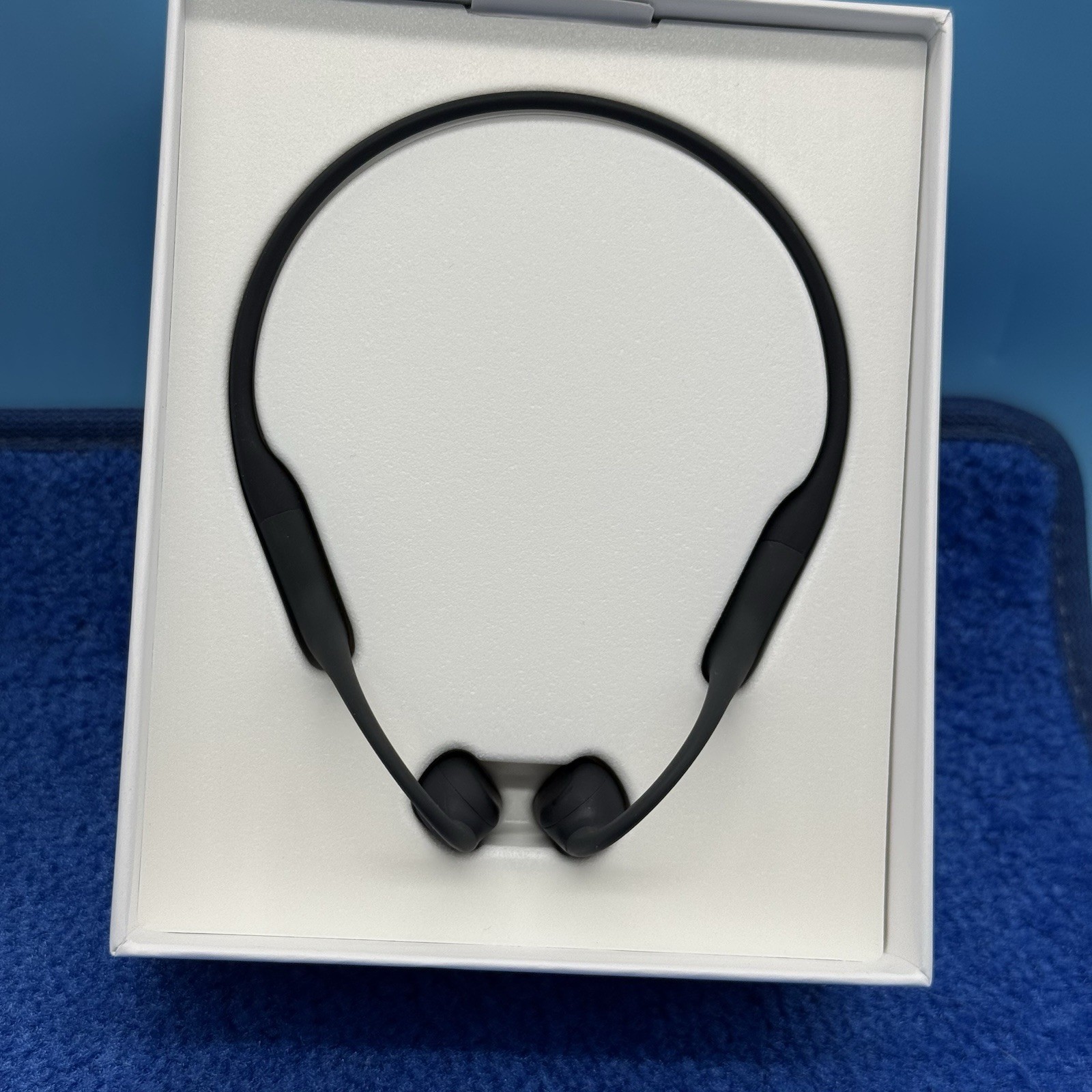 Shokz OpenRun Wireless Bone Conduction Headphones – Black – No Charger