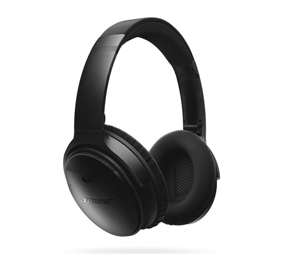 Bose QuietComfort 35 Over the Ear Wireless Headphones – Black