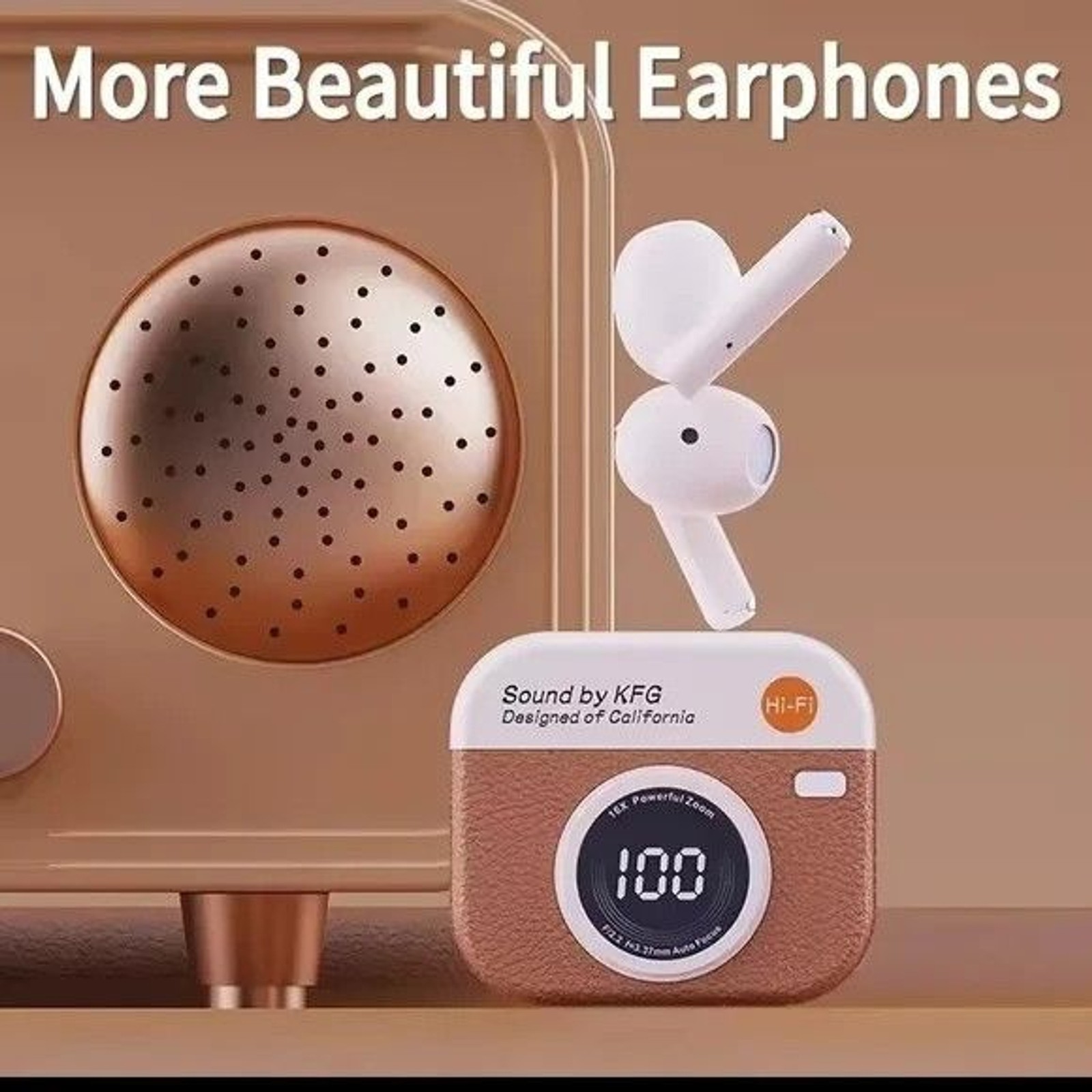 KFG Q86 Bluetooth 5.4 Wireless Stereo Headphones LED Digital Display IOS/Android