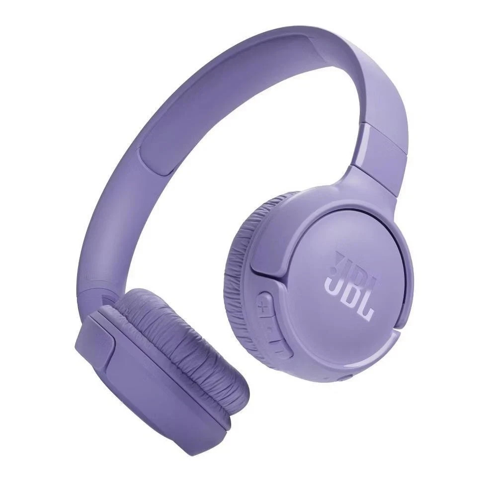 JBL Tune 520BT Wireless On-Ear Headphones Purple Pure Bass Lightweight Stereo