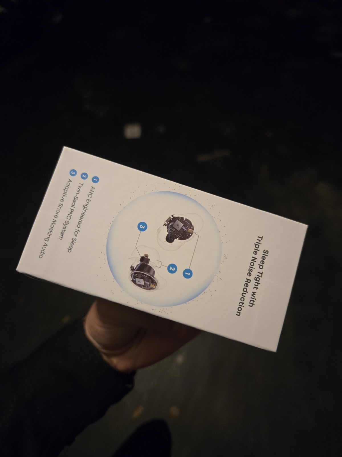 Purple / Lilac Soundcore Sleep A30 Special Anker Sleep Earbuds, ANC Isolation