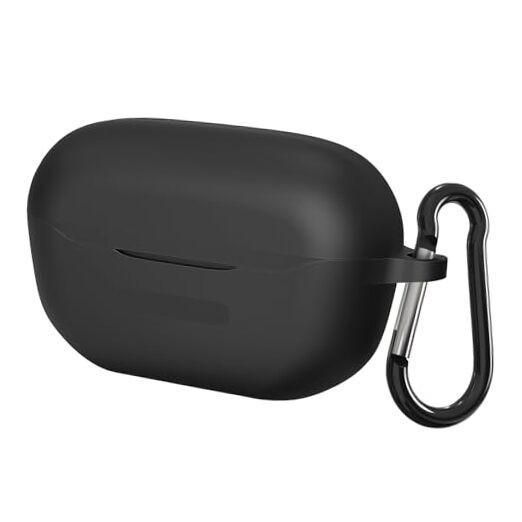 Silicone Case Cover Compatible with JBL Endurance Race True Wireless Black