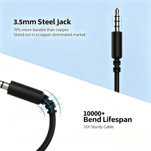 10-Pack Wired Classroom Headphones 3.5mm Jack