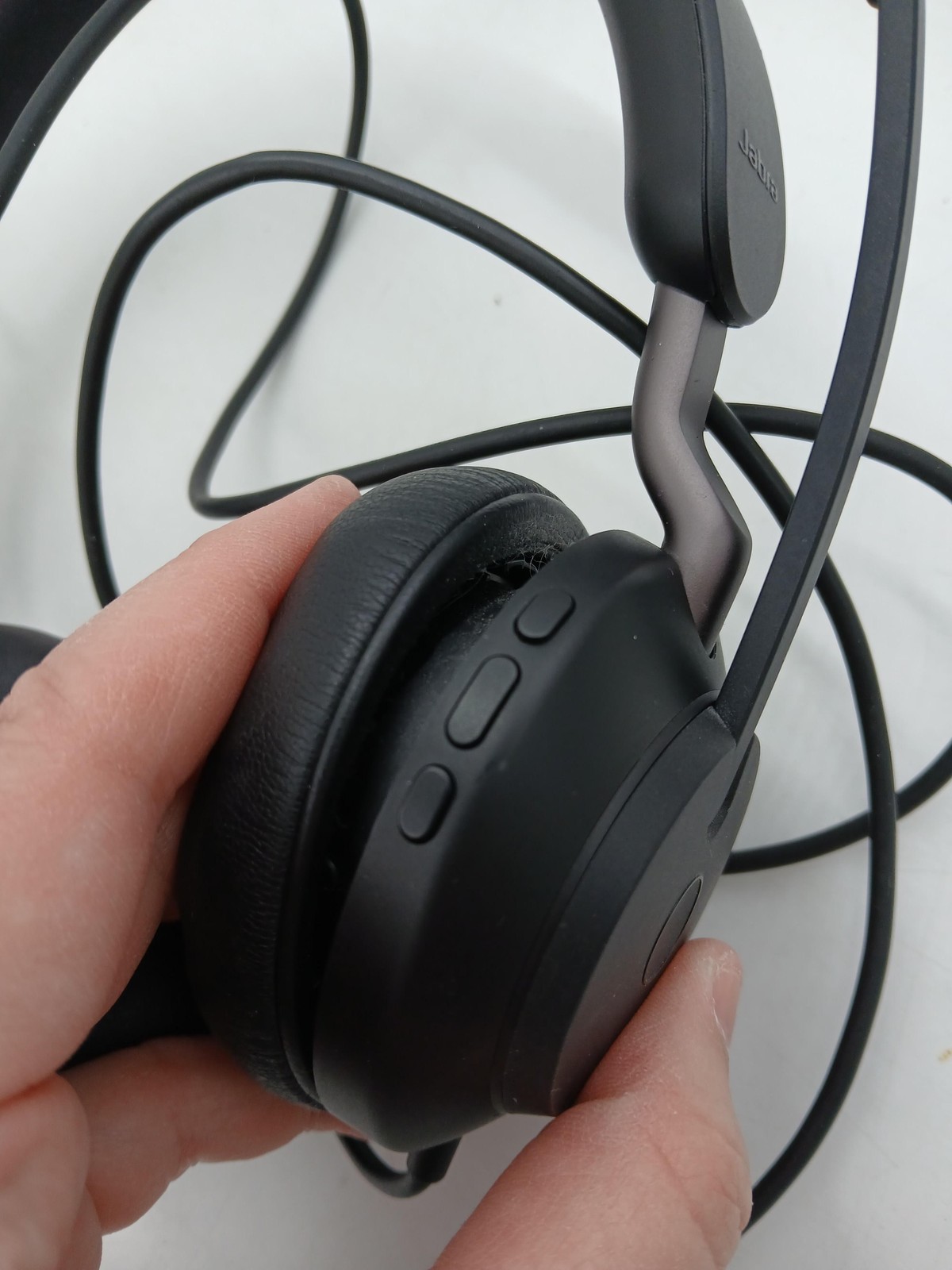 Jabra Evolve2 40 USB-A Stereo Headset Black On Ear Boom Mic Noise Isolating