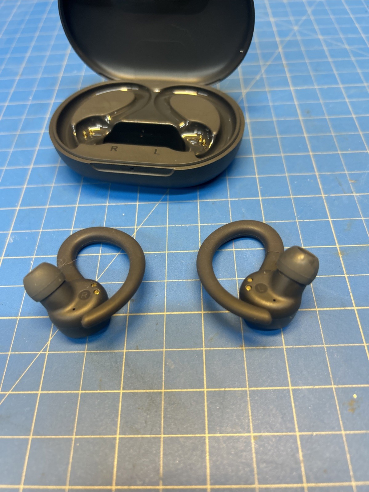 JLab Go Air Sport True Wireless Bluetooth Headphones – Gray Tested