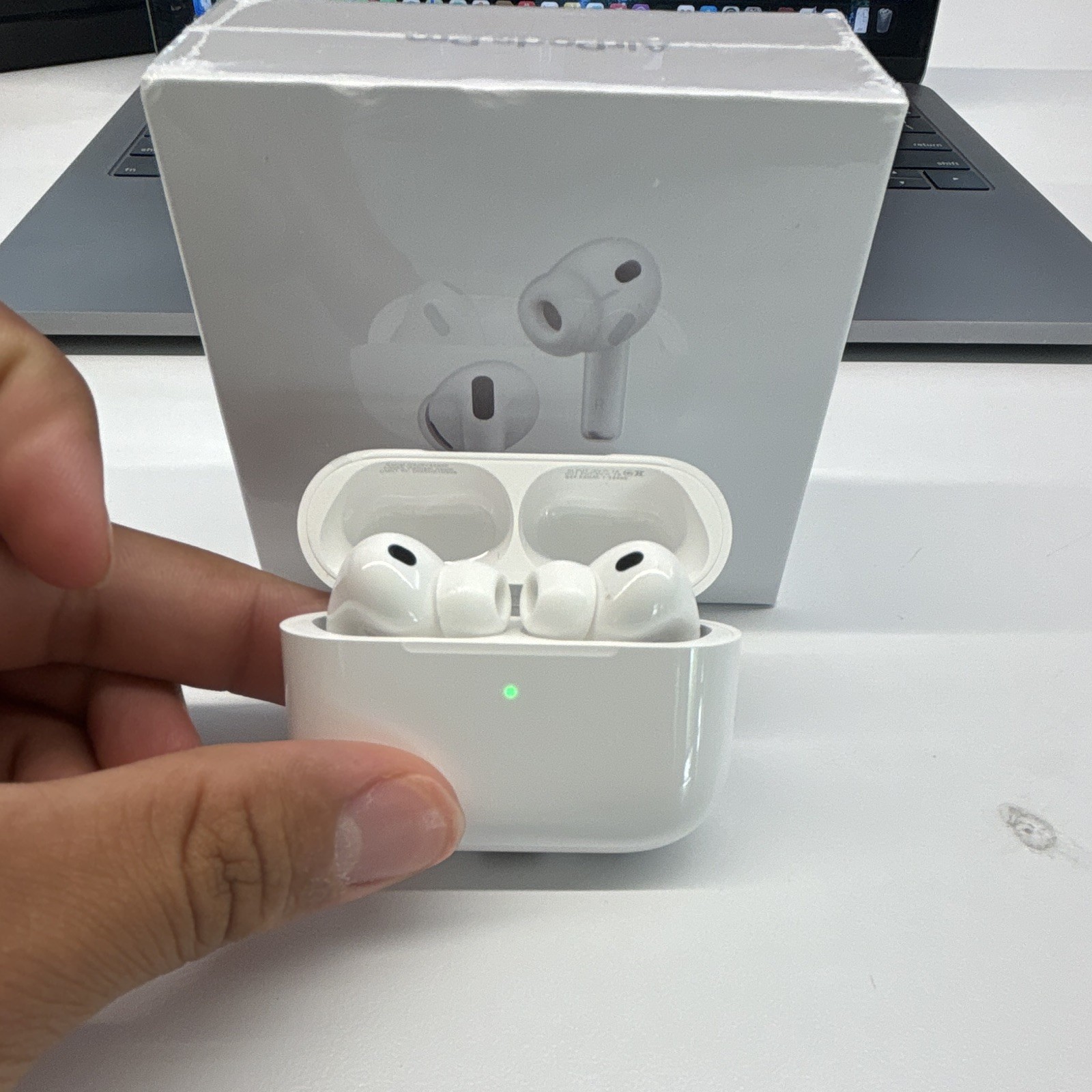 Apple AirPods Pro 3 Wireless In-Ear Earbuds w/ ANC, Charging Case, White