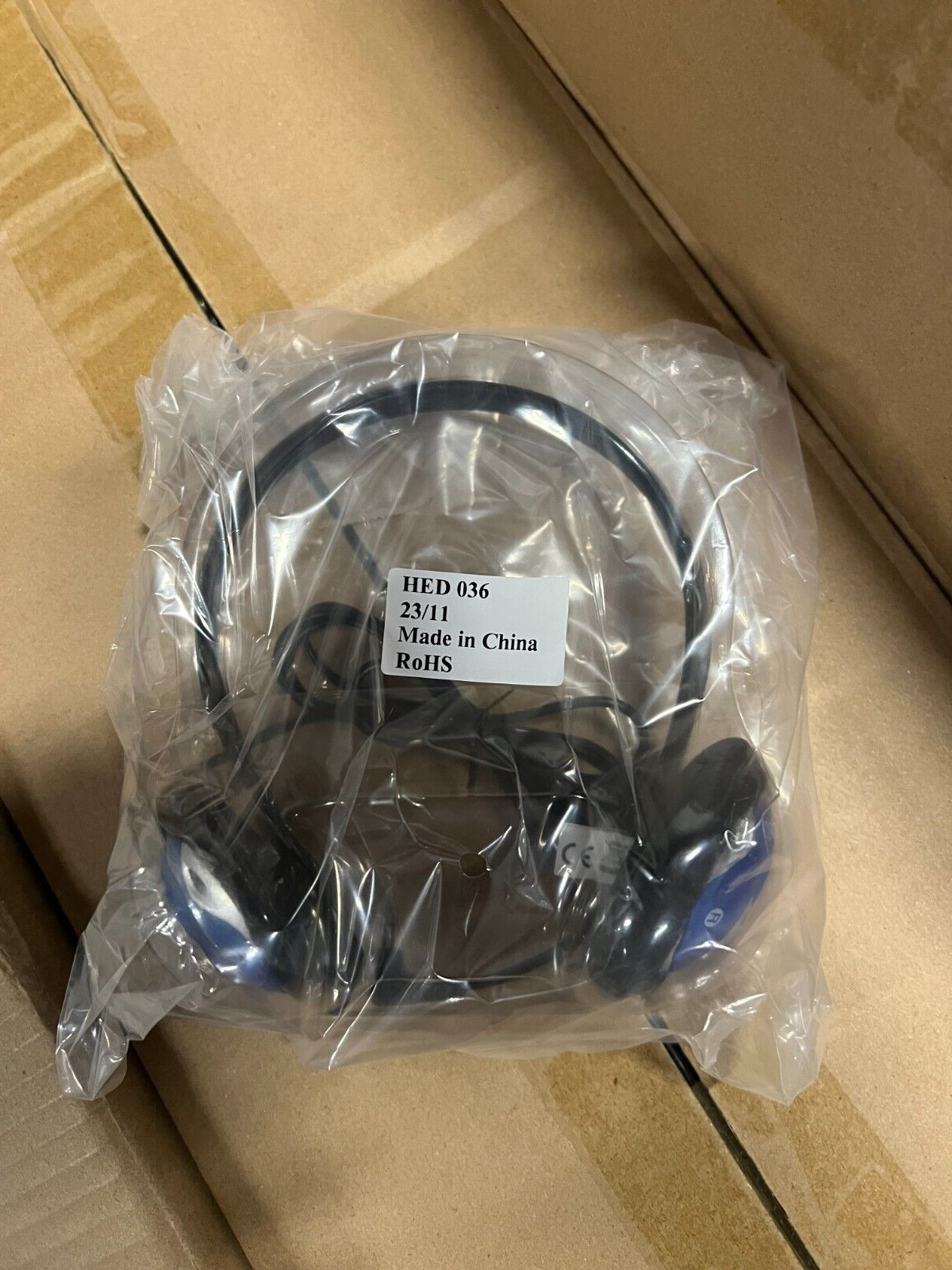 Lot of 120 Williams Sound HED 036 Rear-wear Stereo Headphones New NIB