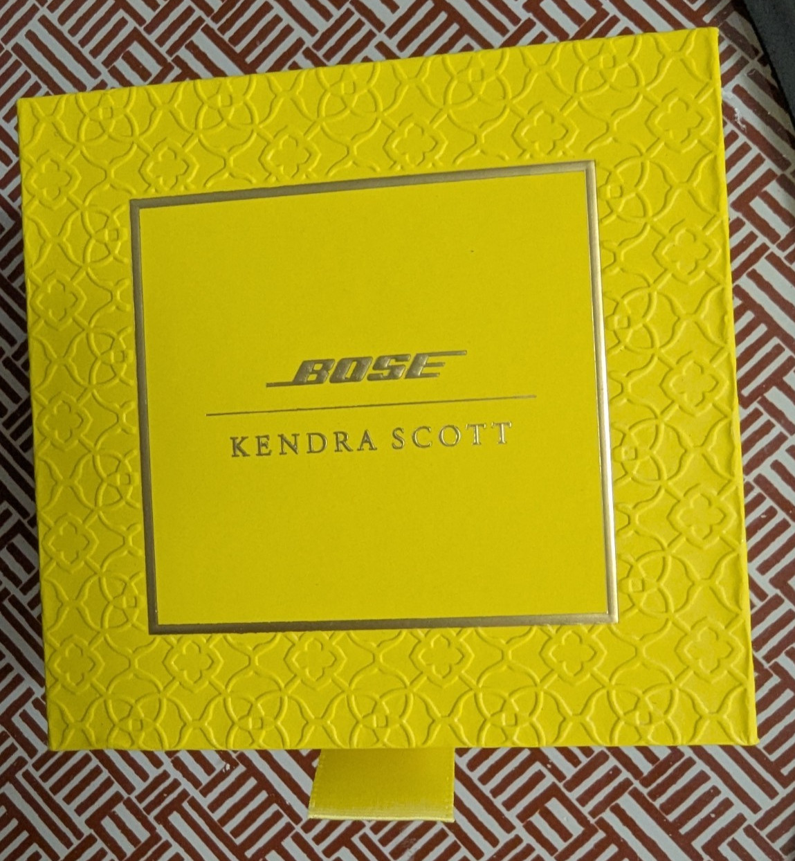 Bose x Kendra Scott Ultra Open Earbuds Limited Edition- Rhodium Filigree