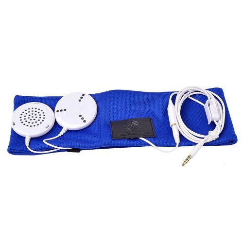AERIAL7 Sound Disk Sports Headband – Listen to Music While Working Out (Blue)