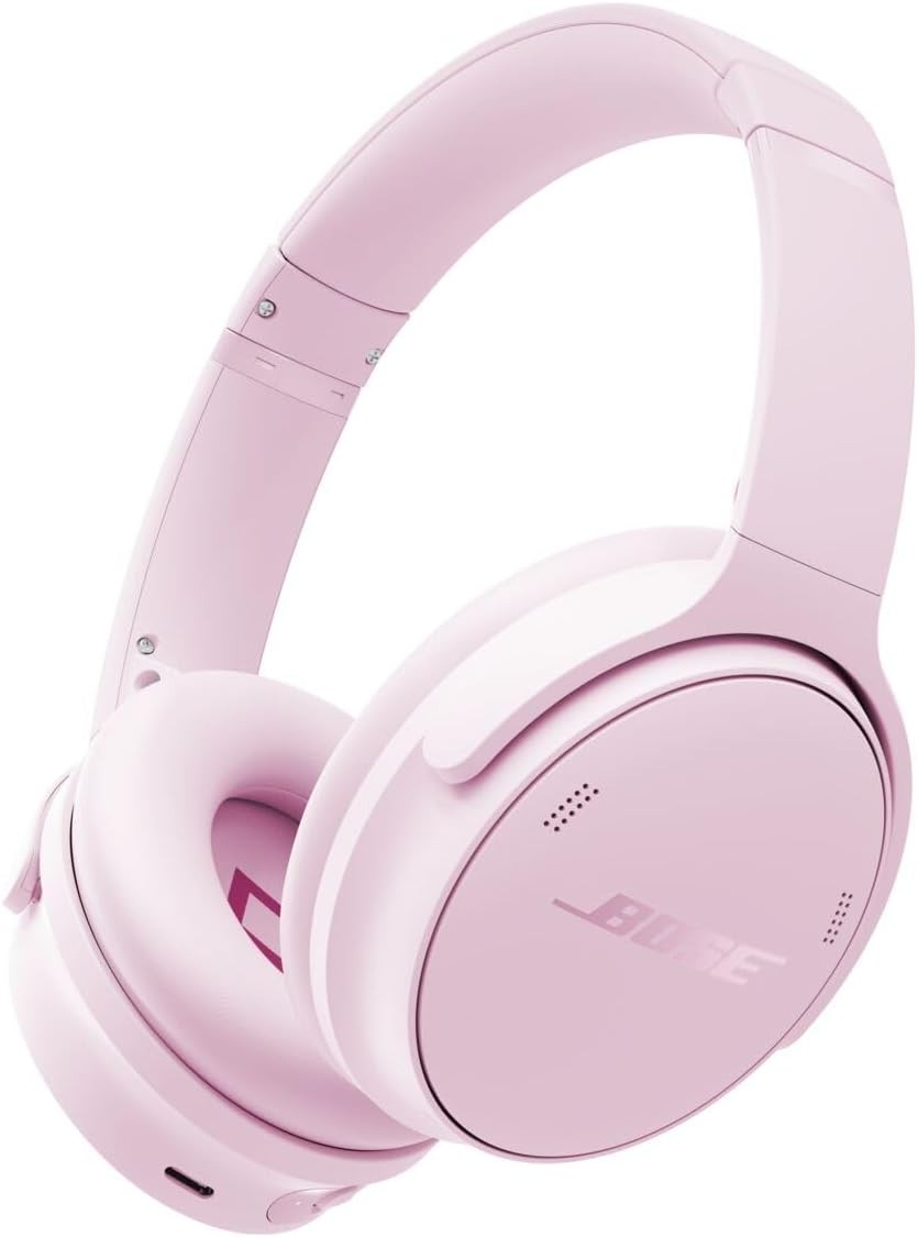 Bose QuietComfort Bluetooth Wireless Noise Cancelling Headphones Petal Pink