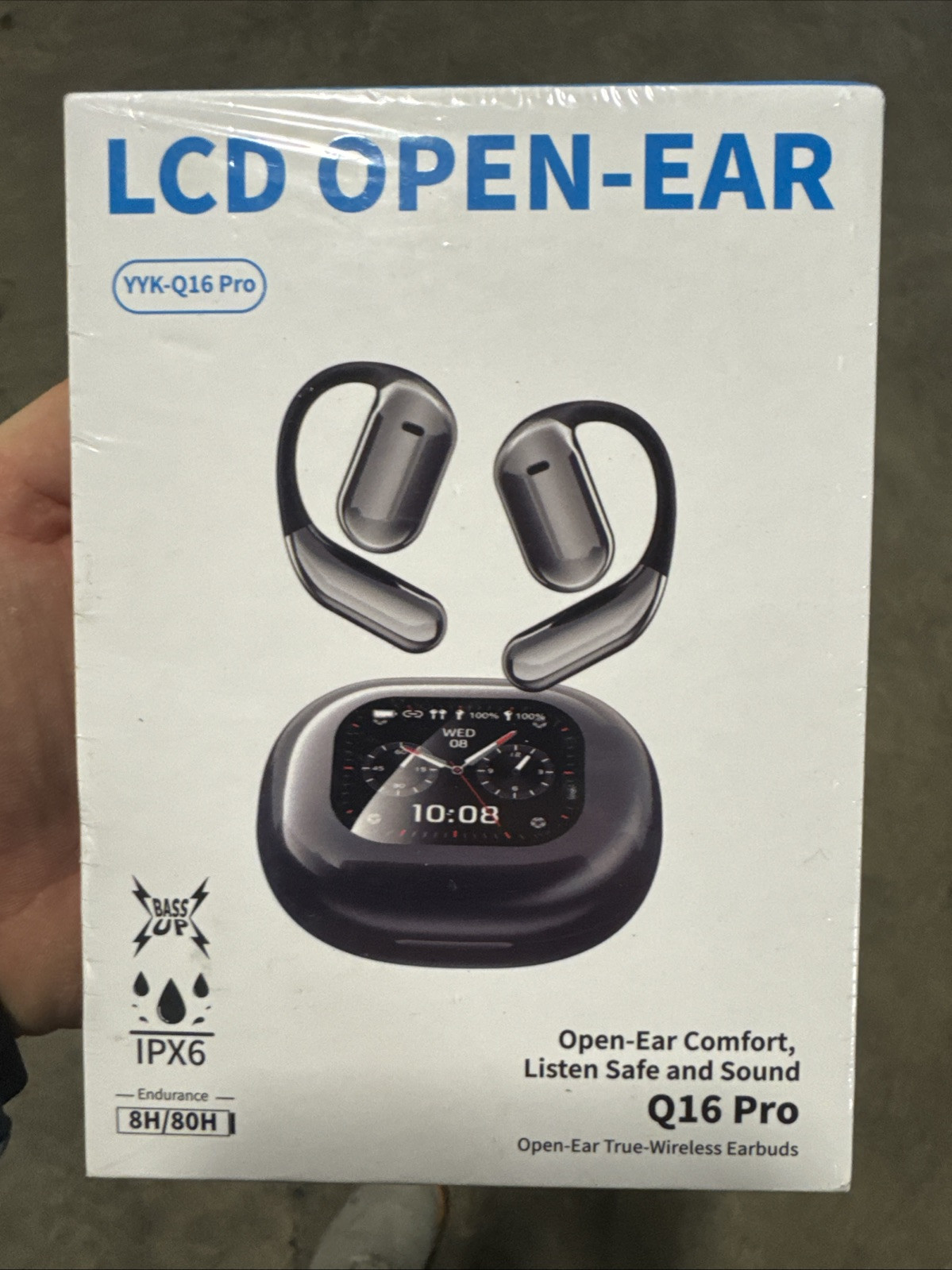 Earphones Over The Ear Earbuds True Wireless Q16 Pro