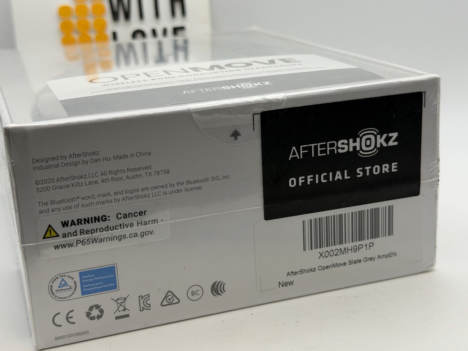 Shokz OpenMove Bluetooth Wireless Headphones – Gray S661 -NEW SEALED