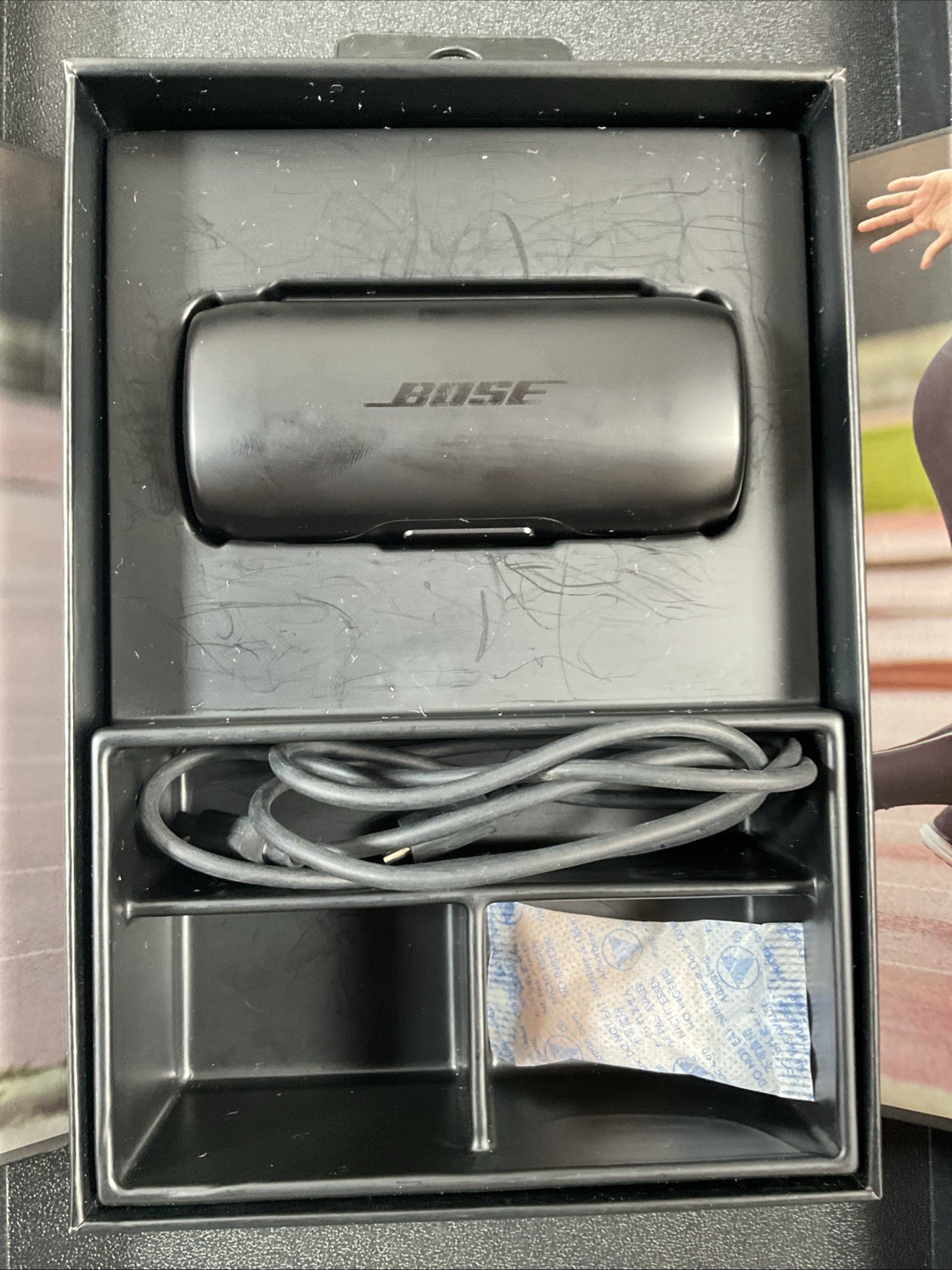 Bose SoundSport Free Wireless Earphones Black w/Box EUC