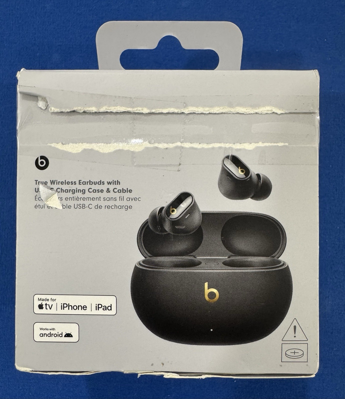 Beats Studio Buds+ ANC Transparency In-Ear Earbuds Black/Gold USB-C