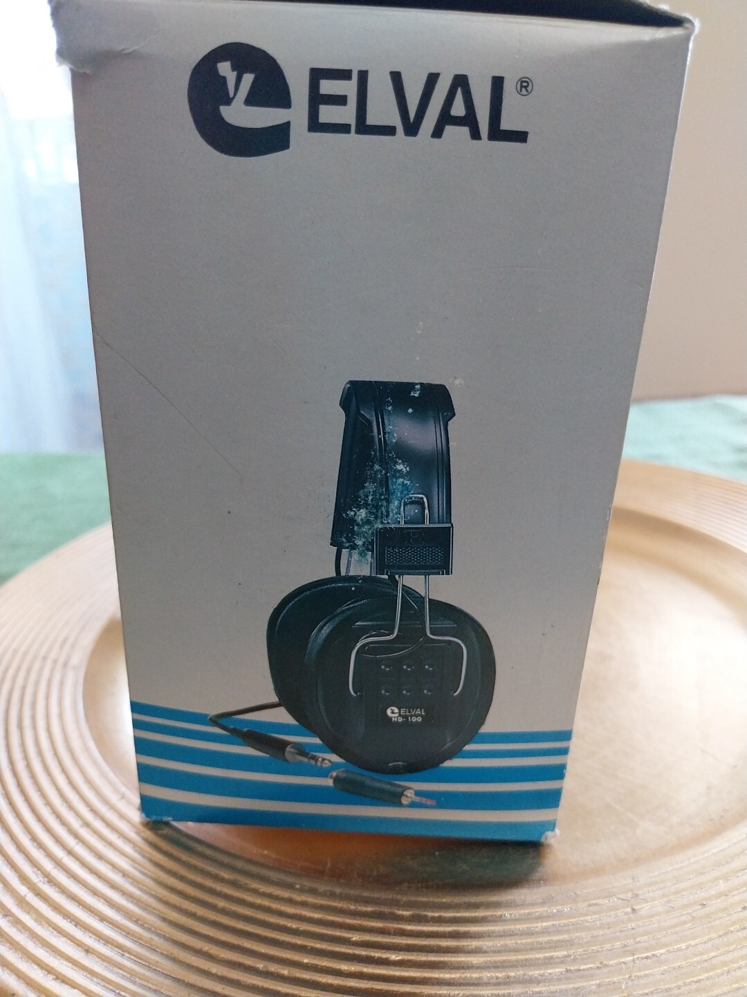 ELVAL Headphones for Stereo HD 100 HEADPHONES for Music 20-20,000 Hz