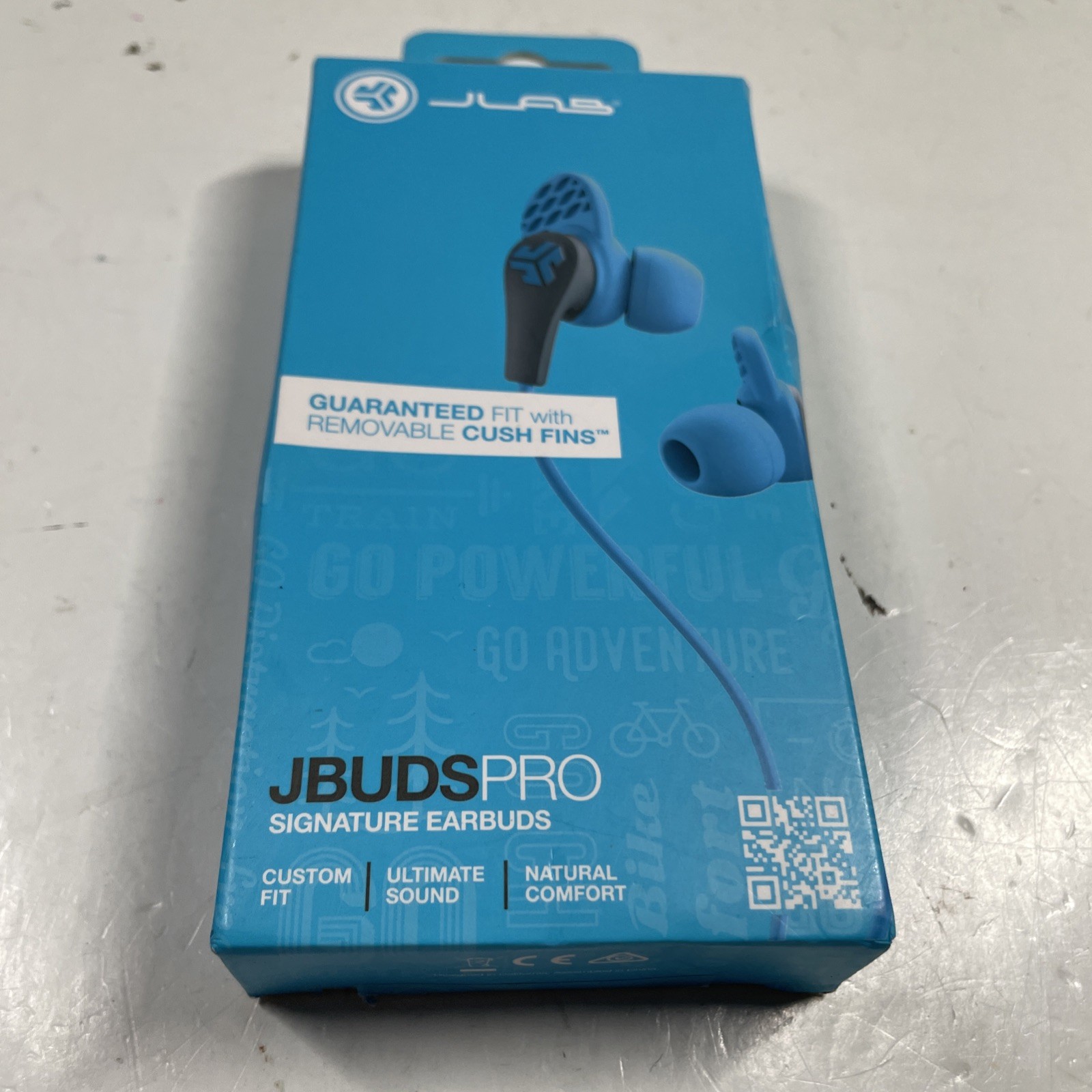 JLAB JBuds Pro Signature Earbuds w/Universal MIC + Track Control (Blue) New