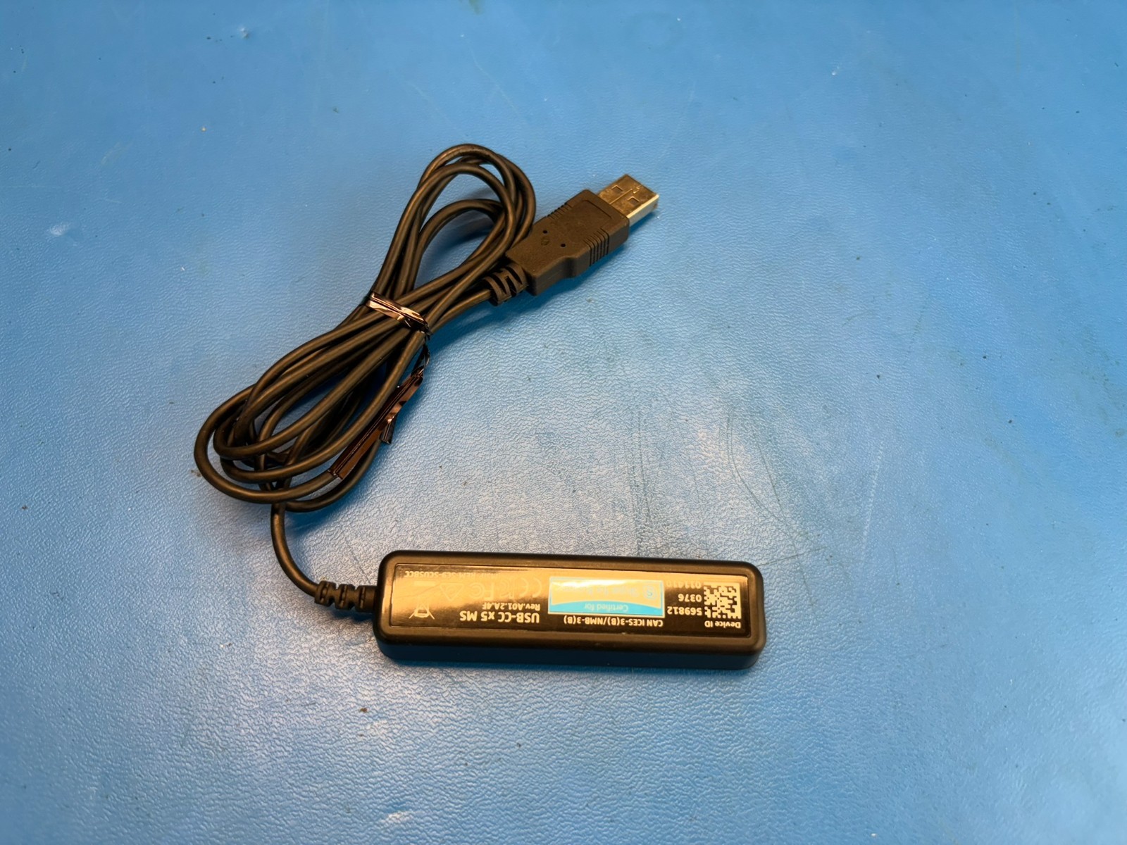 Sennheiser USB-CC x5 MS Adapter Cable USB to 3.5mm with Mute and Volume Control