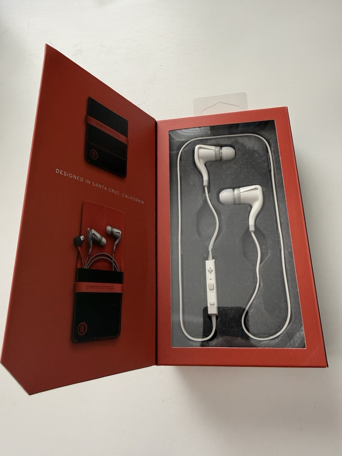 Plantronics Backbeat Go 2 Wireless Bluetooth Earbuds -White
