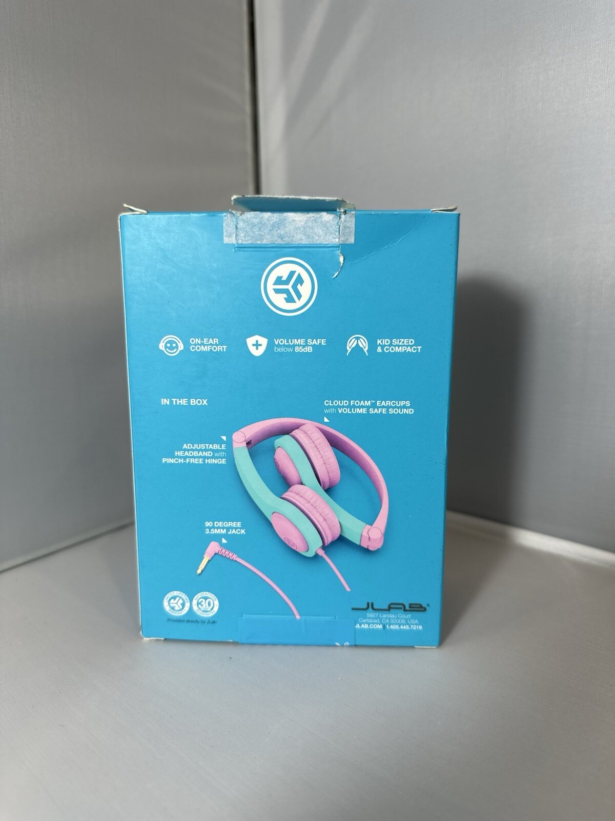 JLab JBuddies 2nd gen Kids Folding Headphones (pink)