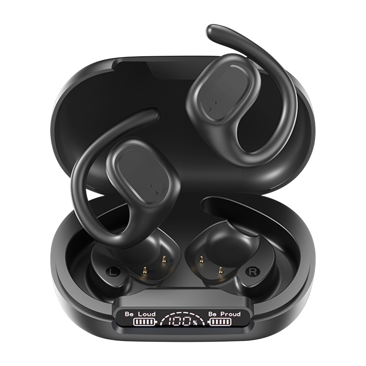 Wireless OWS Open-Ear Headphones w/144-Lang Translation 50Hrs Air Conduction US