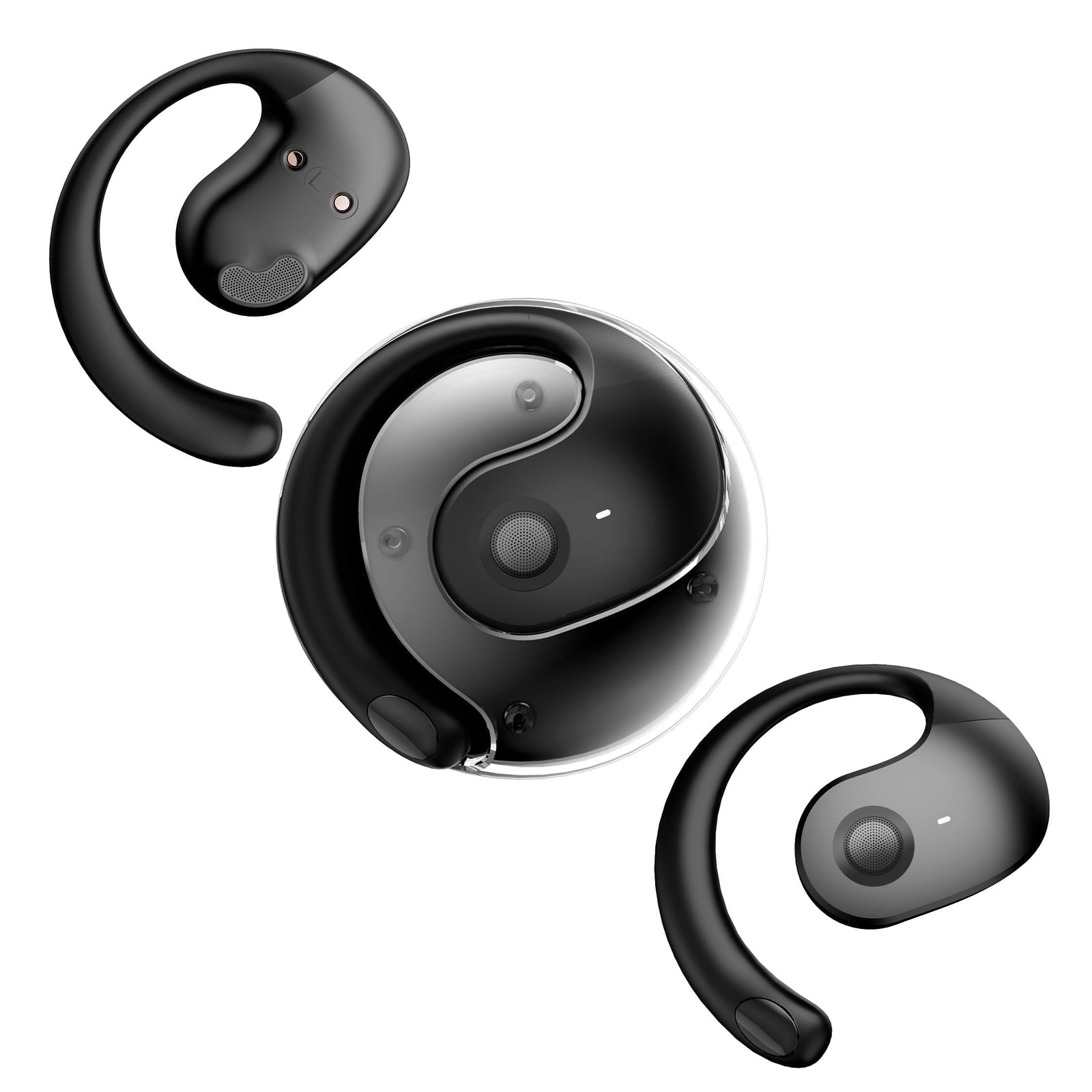 Over The Ear Earbuds Open Ear Buds Headphones Over Ear Air Bone Conduction Ea…