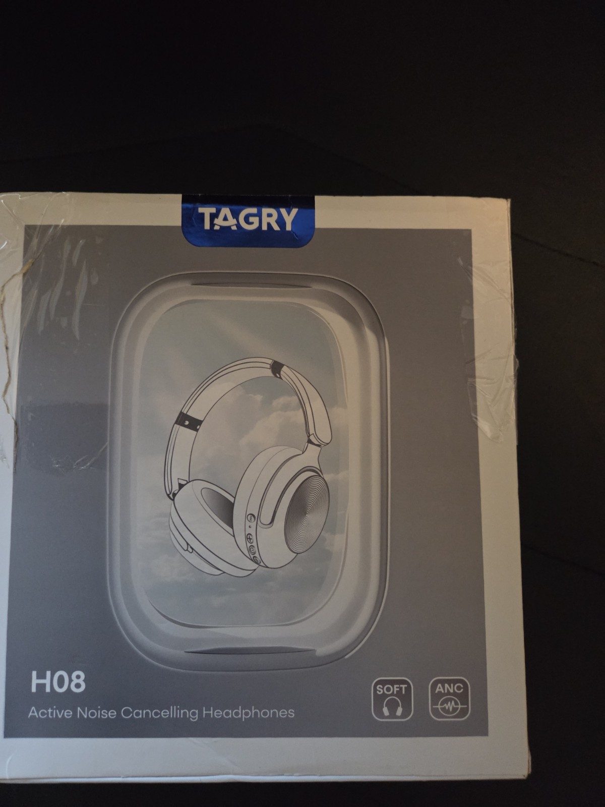 Tagry H08 Long Lasting Noise Canceling Headphones -New