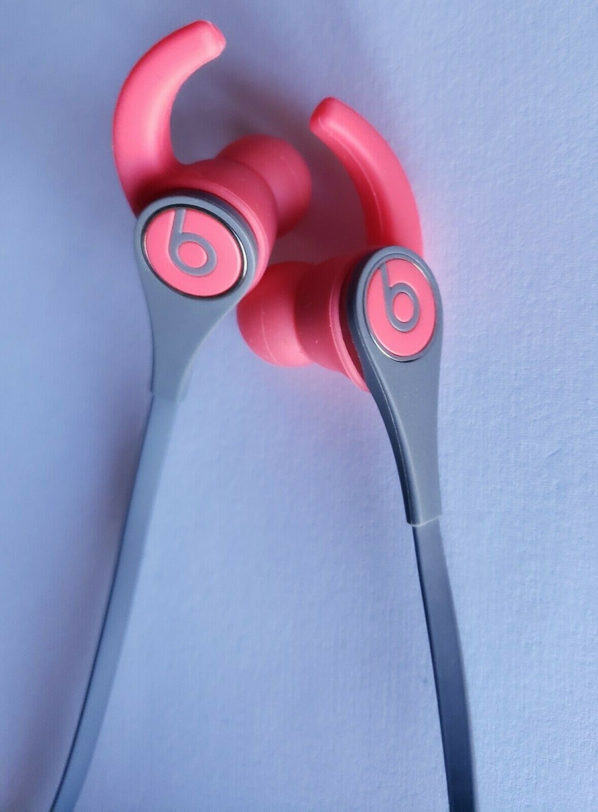 OEM SIREN RED Dre Beats Tour2 In-Ear Headphones with AUDIO ISSUE – Read Details
