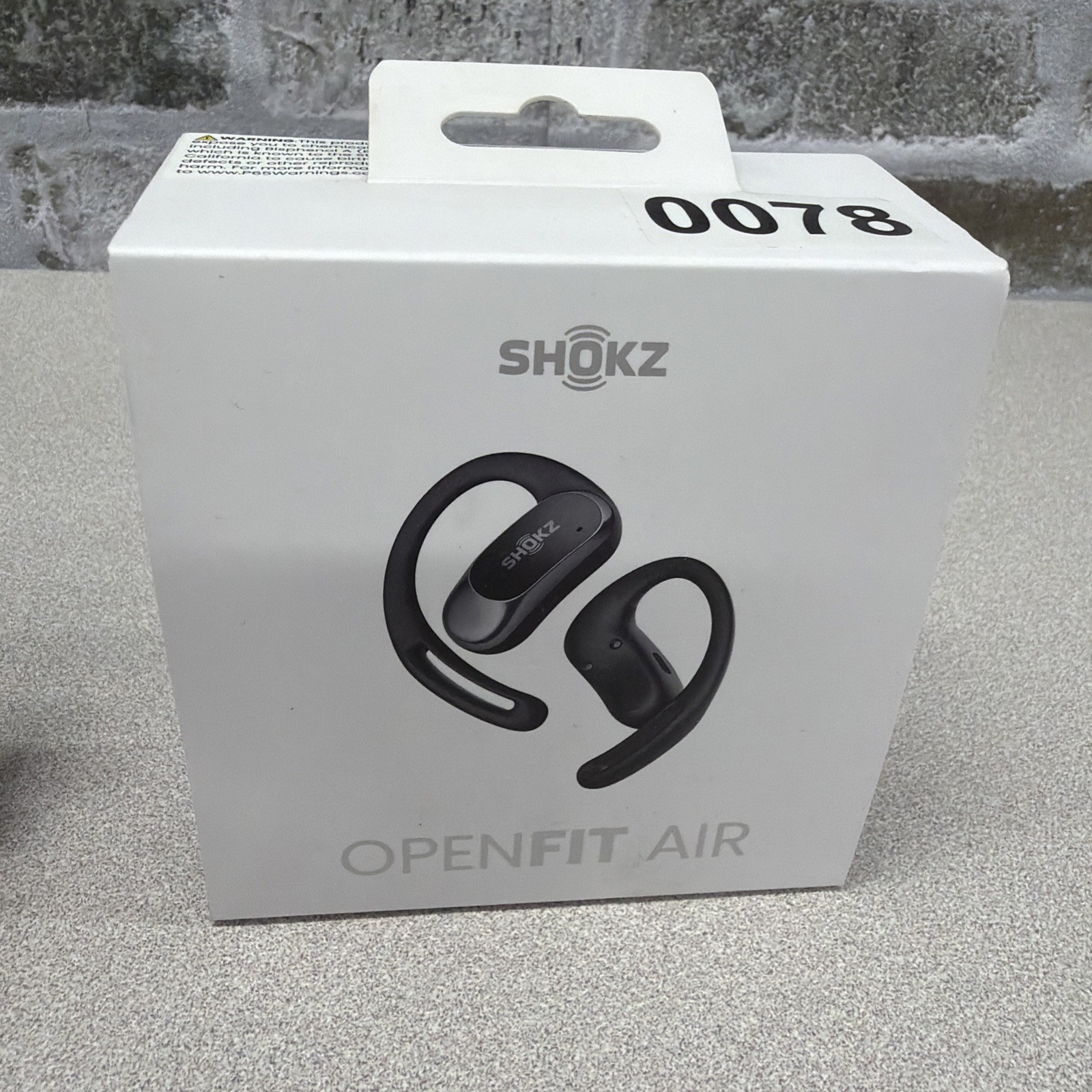 Shokz OpenFit Air True Wireless Bluetooth Headphones – Black,