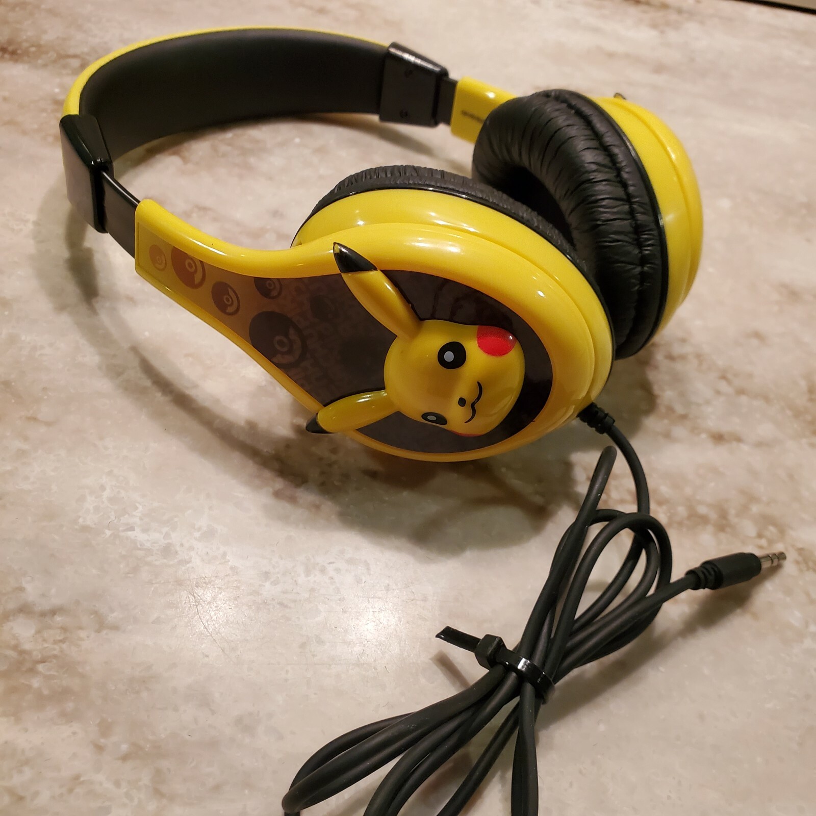 Pokemon Pikachu Yellow Kids Headphones
