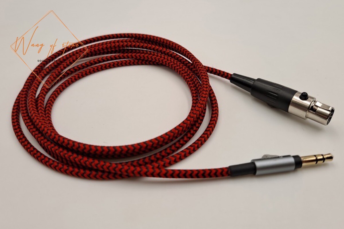 Nylon Audio Cable For AKG K550 K553 K240 K271 K141 K171 K702 K712 Q701 Headphone