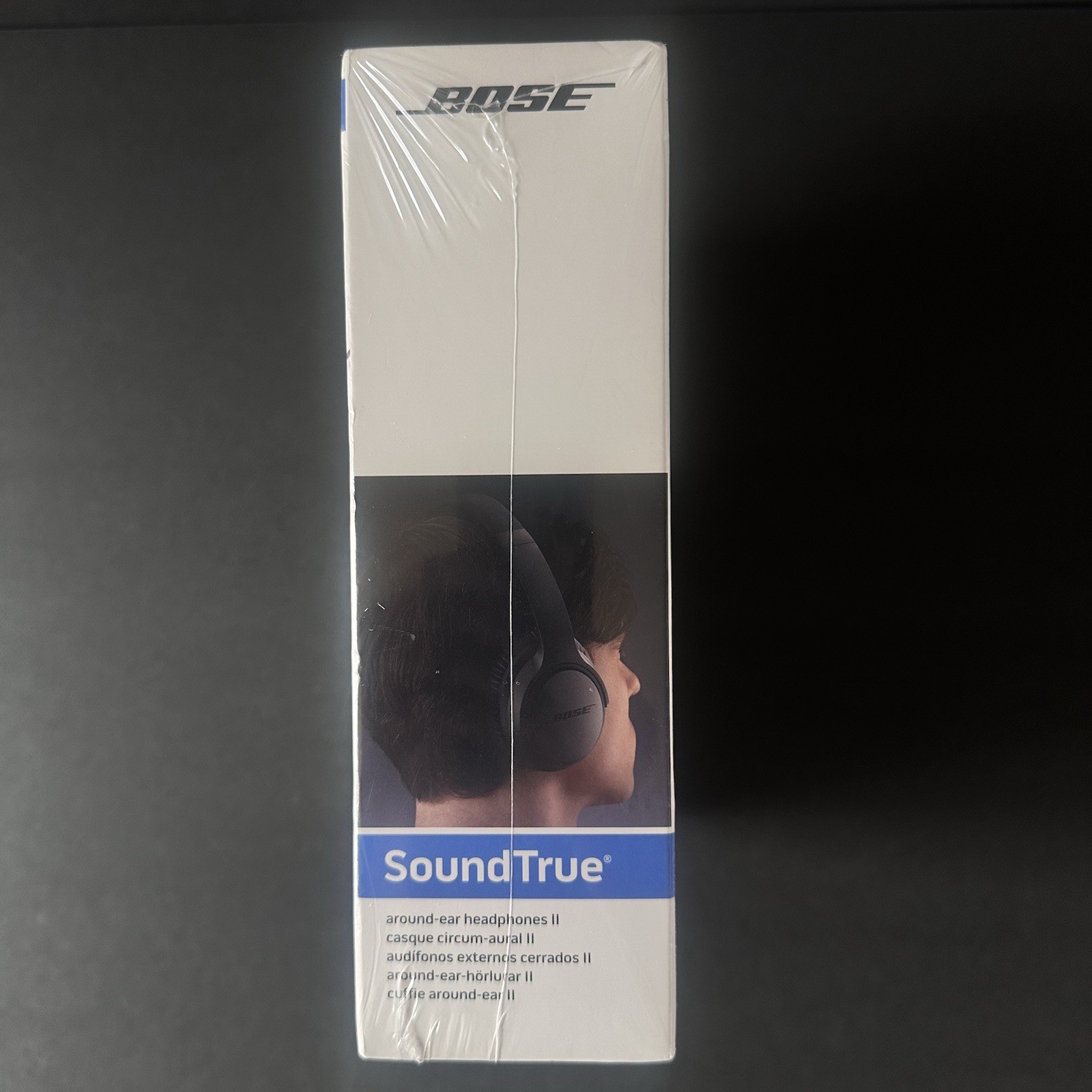 Bose SoundTrue Around-Ear II Headphones Headset Apple Devices Charcoal Black NEW