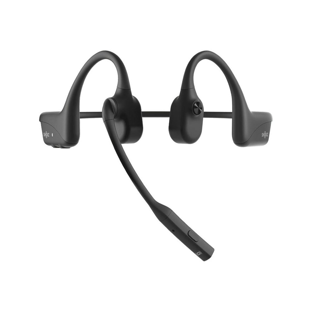 Shokz OpenComm2 UC Bone Conduction Open-Ear USB-A Wireless Headphones – Black