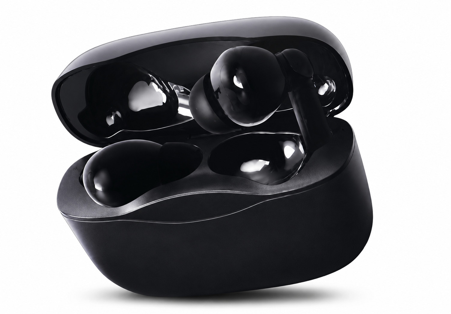 Celltronix Titanium True Wireless Earbuds With Charging Case, Color Black, NWB