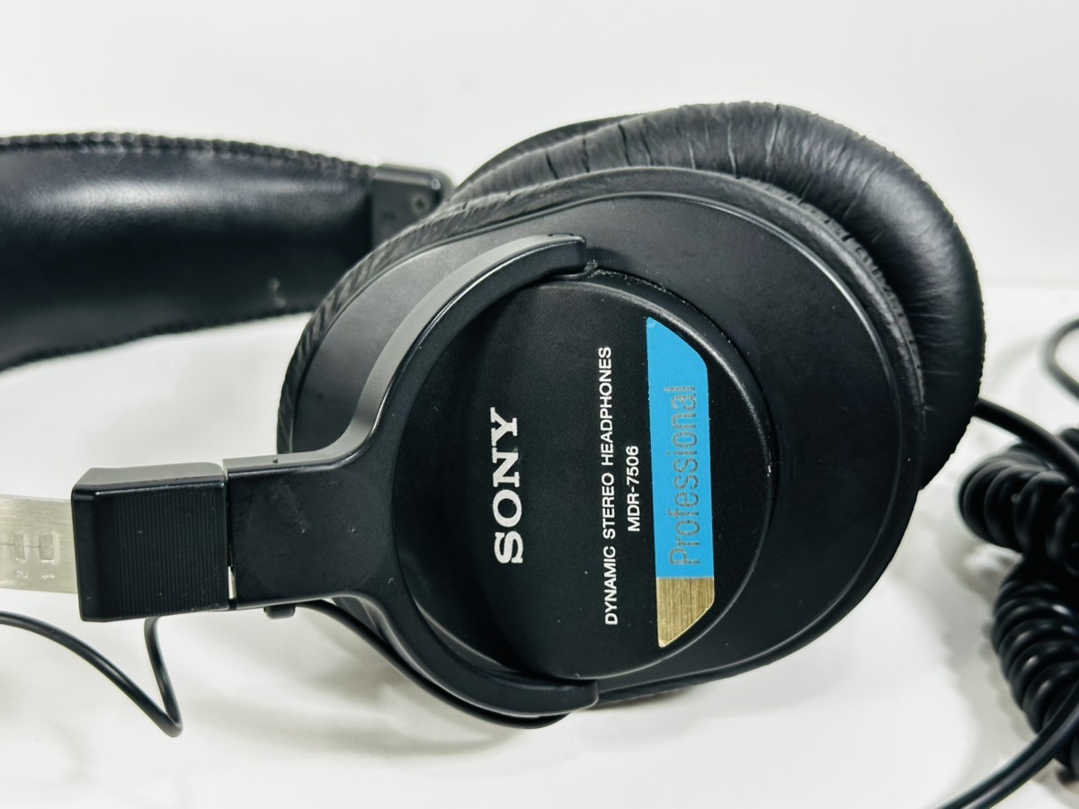 Sony MDR-7506 Closed-Back Professional Headphones (P03066230)