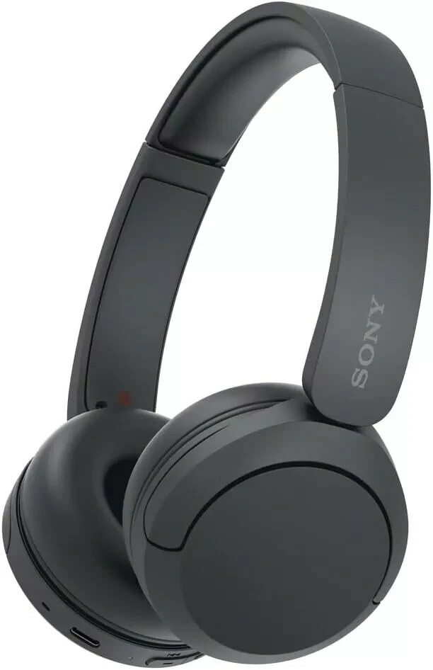 Sony WH-CH520 Wireless Headphones Bluetooth On-Ear Headset w/ Microphone, Black